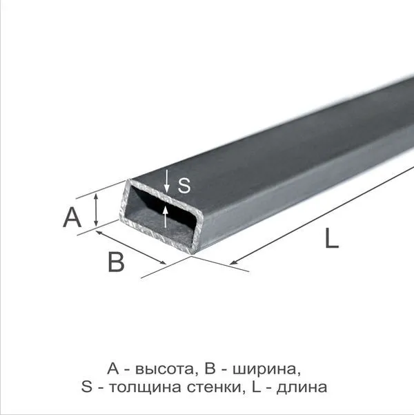 Труба профильная 120х80х6 20 ГОСТ 30245-2003 - 5