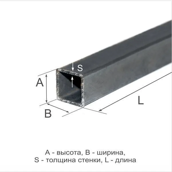 Труба профильная 60х60х2 Ст2пс ТУ 1373-002-40198874-2015 - 0