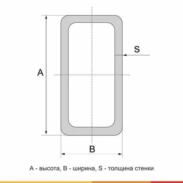 Труба профильная 200х120х8 09Г2С ГОСТ 30245-2003 - 5